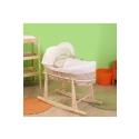 Bbay Weavers Butterscotch Palm Maize Moses Basket (Including Pack 30)