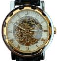 Gold Ivory Wind-Up Wrist Watch