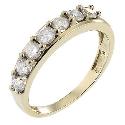 18ct Gold Half Carat Diamond Eternity Ring