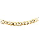 Men's 9ct Gold Curb Chain 18""