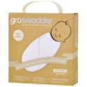 Groswaddle Swaddle Blankets, Pack of 2, White
