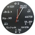 Chalkboard Pop Quiz Clock